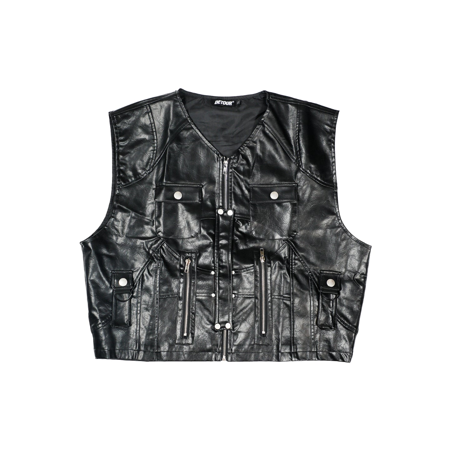 DTR BIKERZ FAUX VEST