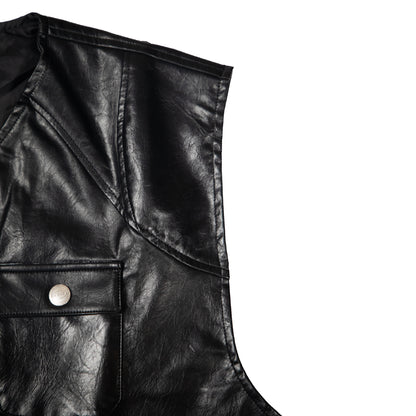 DTR BIKERZ FAUX VEST