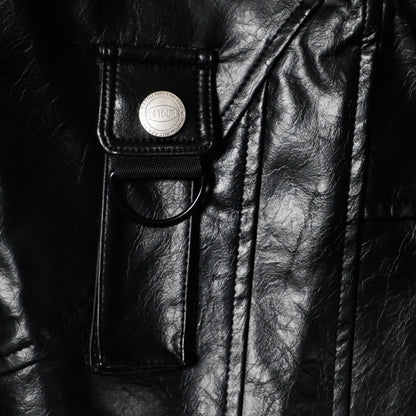 DTR BIKERZ FAUX VEST