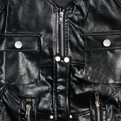 DTR BIKERZ FAUX VEST